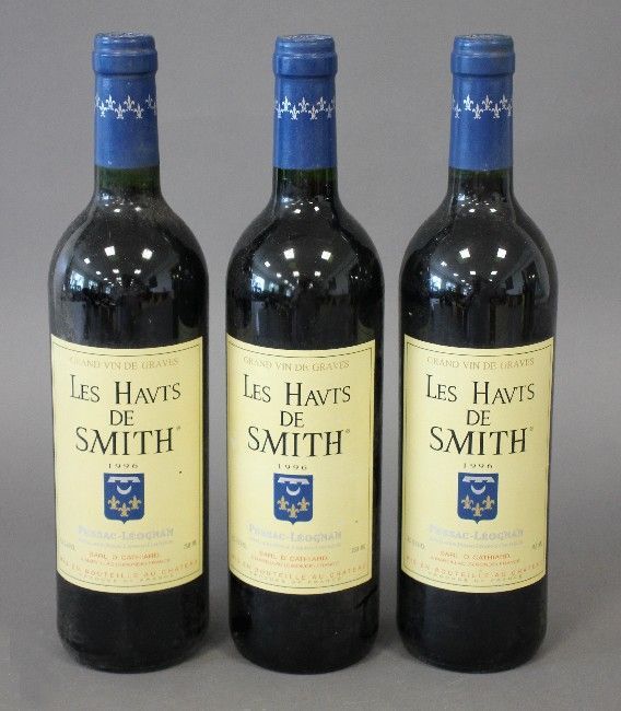 3 Blles LES HAUTS DE SMITH Graves 1996