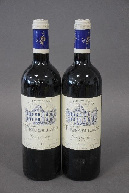 2 Blles CH. PÉDESCLAUX Pauillac GCC 2005