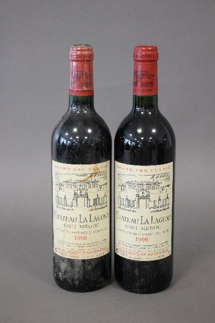 2 Blles CH. LA LAGUNE Haut Médoc GCC 199...