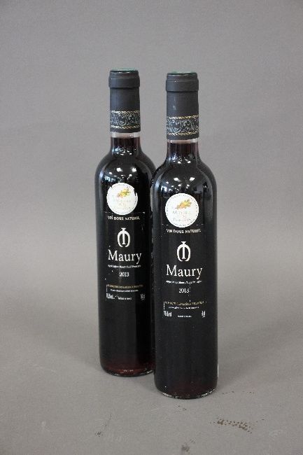 2 x 0,50 cl VDN MAURY Tuilé mise coop 20...