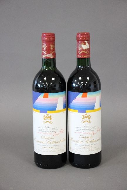 2 Blles CH. MOUTON ROTHSCHILD Pauillac1 er...