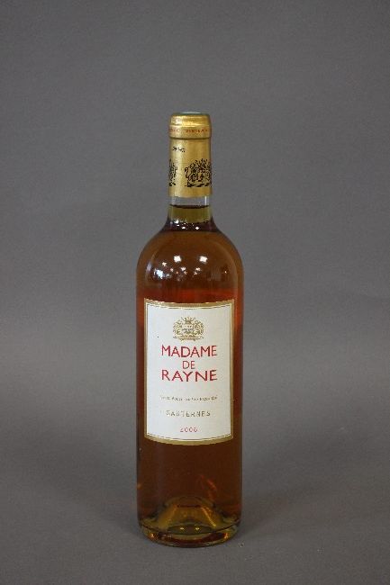 1 Blle MADAME DE RAYNE Sauternes 2006