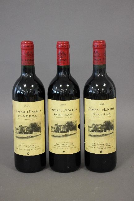 3 Blles CH L'ENCLOS Pomerol 1993