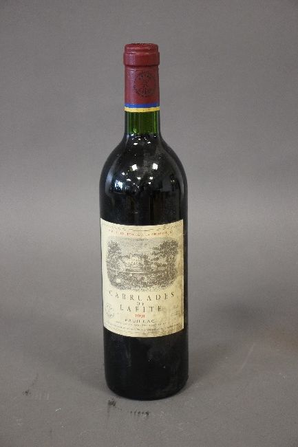1 Blle CARRUADES DE LAFITE Pauillac 1991...