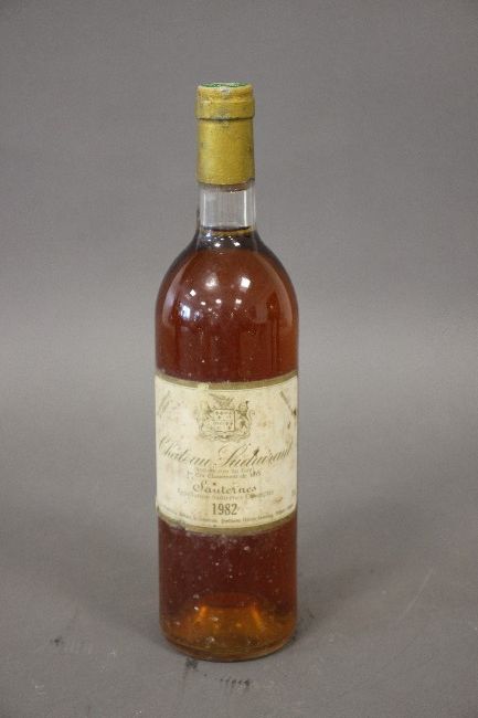 1 Blle CH. SUDUIRAUT Sauternes 1 er CC 1...