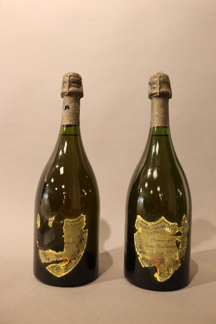 2 Blles Champagne DOM PÉRIGNON 1971
