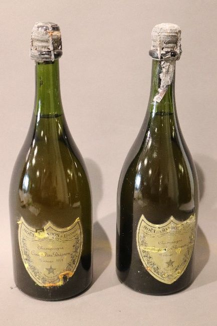 2 Blles Champagne DOM PÉRIGNON 1971