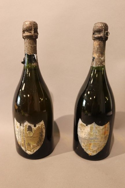 2 Blles Champagne DOM PÉRIGNON 1969