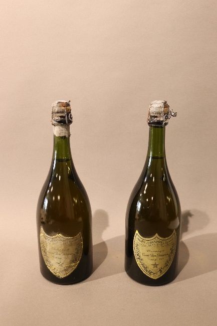 2 Blles Champagne DOM PÉRIGNON 1971