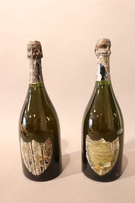 2 Blles Champagne DOM PÉRIGNON 1969