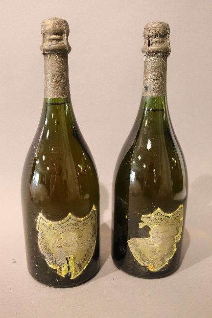 2 Blles Champagne DOM PÉRIGNON 1971