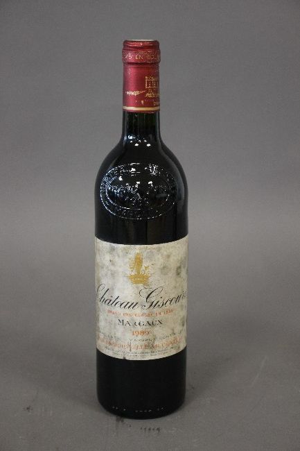 1 Blle CH. GISCOURS Margaux GCC 1989
