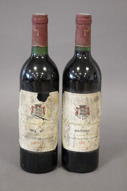 2 Blles MADIRAN mise Château MONTUS, 198...