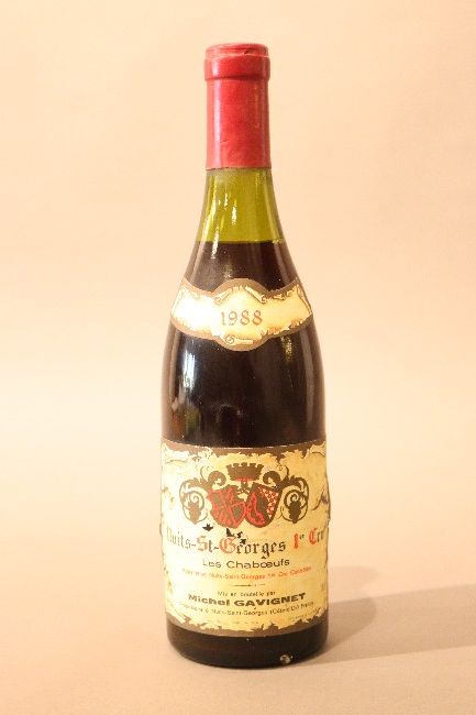 1 Blle NUITS SAINT GEORGES 1er Cru Les Chaboeufs...