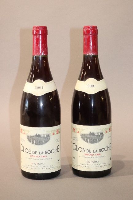 2 Blles CLOS DE LA ROCHE GC mise Jacky Truchot...
