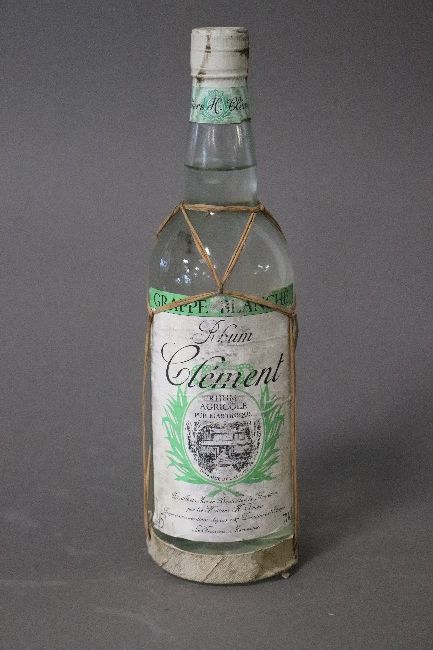 1 Blle Rhum Agricole CLÉMENT "Grappe Blanche...