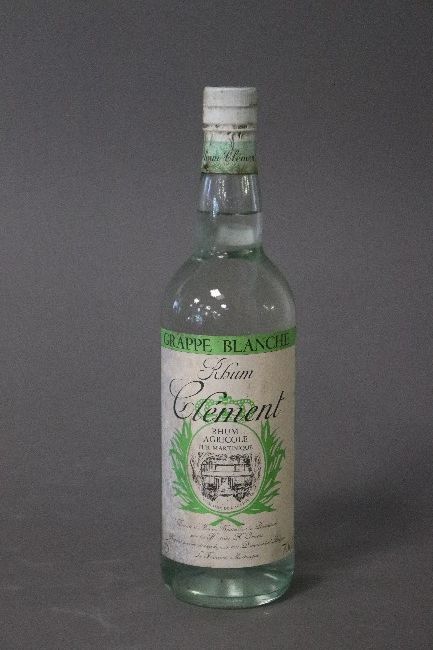 1 Blle Rhum Agricole CLÉMENT "Grappe Blanche...