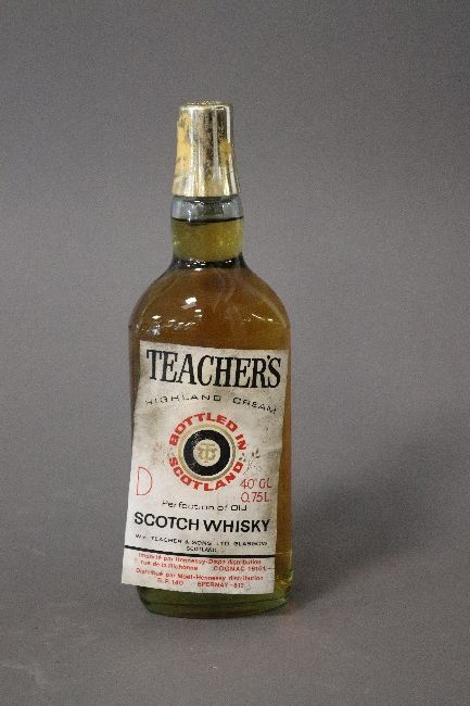 1 Blle Scotch Whisky "Highland Cream" TEACHER'S...