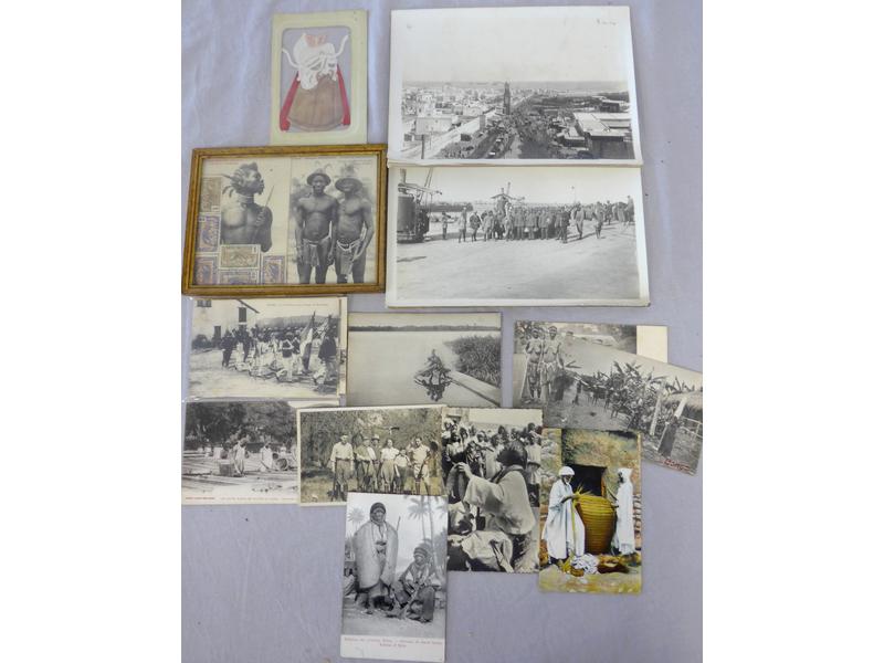 Ensemble de photographies et cartes postales...