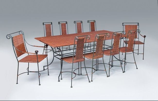 TABLE DE SALLE A MANGER rectangulaire, HUIT...