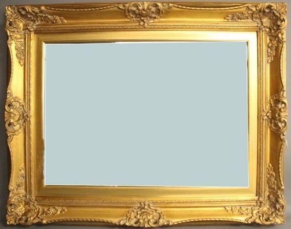 MIROIR rectangulaire biseauté dans un cadre...