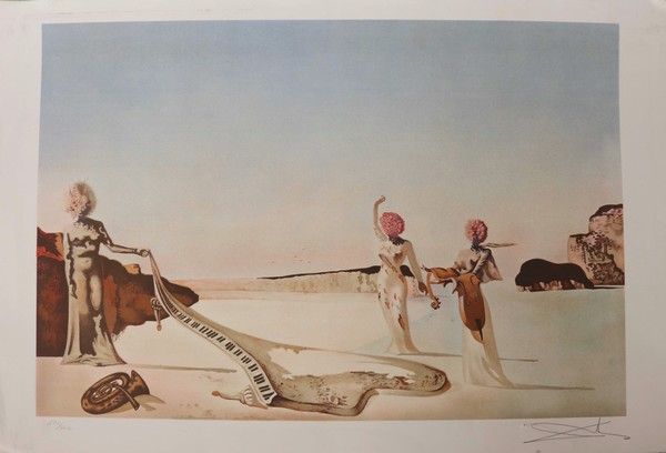 D'après Salvador DALI (1904-1989)