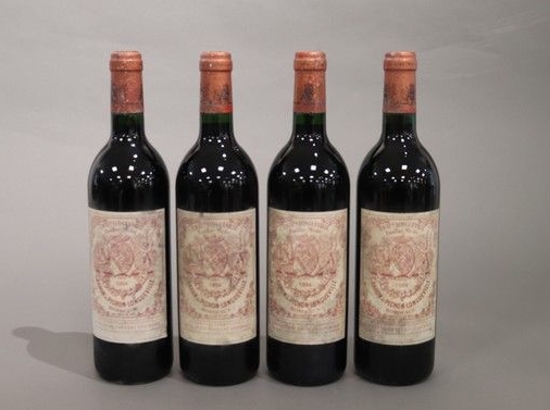 4 Blles CH. PICHON-LONGUEVILLE Pauillac GCC...