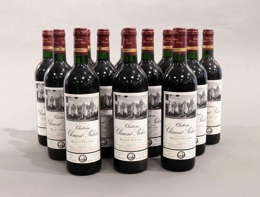 12 Blles CH. CLEMENT PICHON Haut Medoc CB...