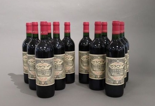 12 Blles CH. DULUC St Julien 1996