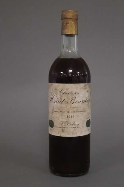 1 Blle CH. BOURDAC Cérons 1969
