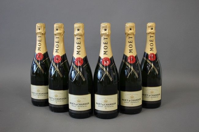 6 Blles Champagne MOET & CHANDON Brut Im...
