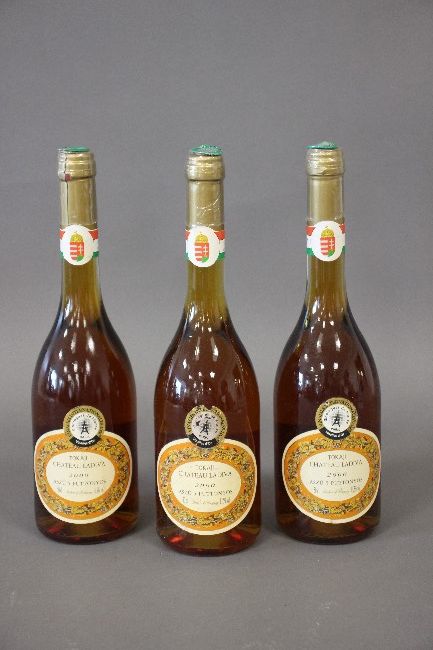 3 x 50 cl TOKAJI ASZU 5 Puttonyos Ch. Ladiva...