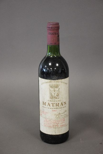 1 Blle CH. MATRAS St Emillon GCC 1983