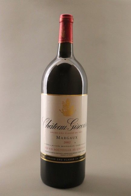 1 Mag CH. GISCOURS Margaux GCC 2002.
