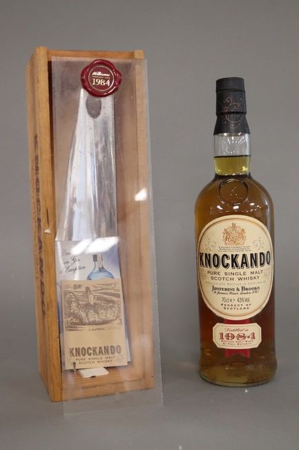 1 Blle Pure Single Malt Scotch Whisky KNOCKANDO...