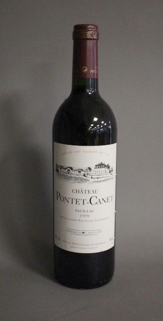 1 Blle CH. PONTET CANET Pauillac GCC 199...