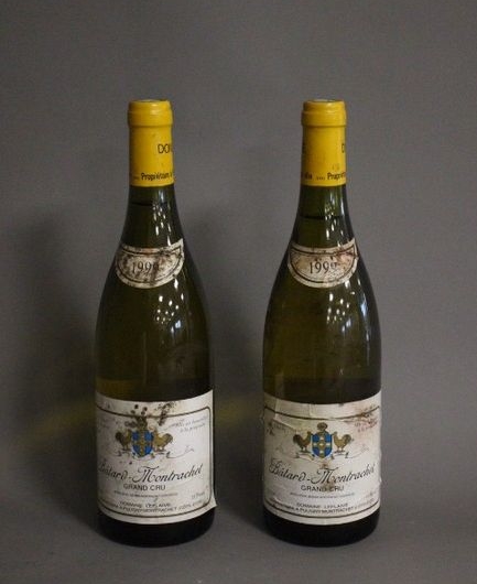2 Blles BATARD-MONTRACHET mise Domaine. Leflaive...