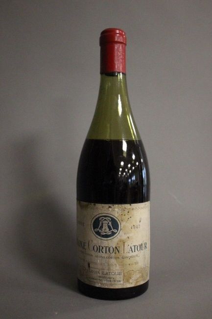 1 Blle ALOXE CORTON mise Louis Latour 19...