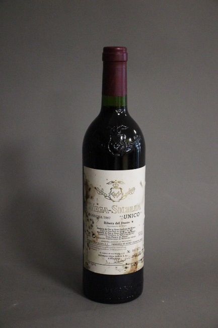 1 Blle VEGA SICILIA Unico 1987