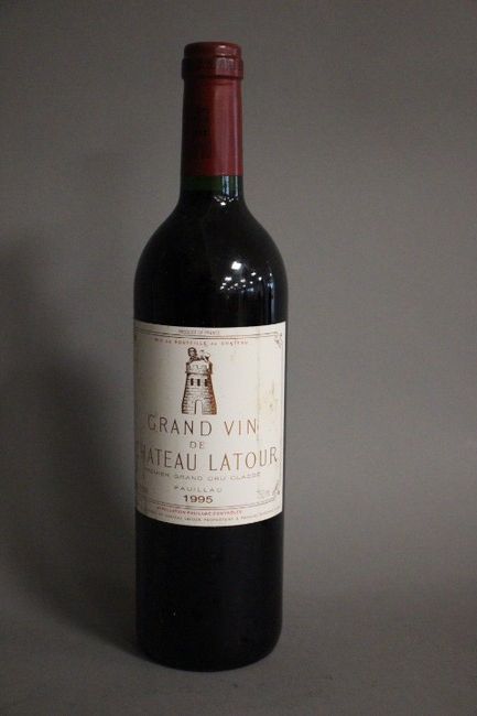 1 Blle CH. LATOUR Pauillac 1er GCC 1995.