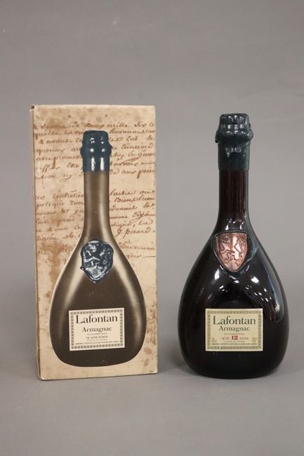 1 Blle Armagnac LAFONTAN 12 ans d'âge, 70...