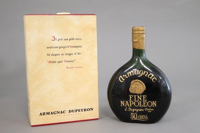 1 Basquaise Armagnac Fine Napoléon 50 ans...