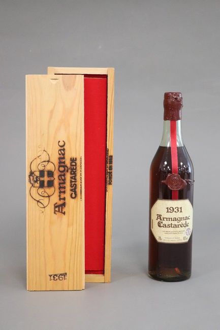 1 Blle Armagnac CASTARÈDE 1931, 70 cl - ...