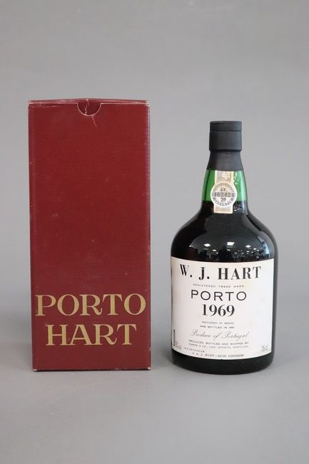 1 Blle Porto W.J. HART 1969, 75 cl - 20°...