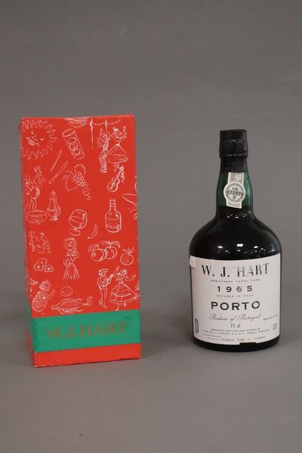 1 Blle Porto W.J. HART 1965, 75 cl - 20°...