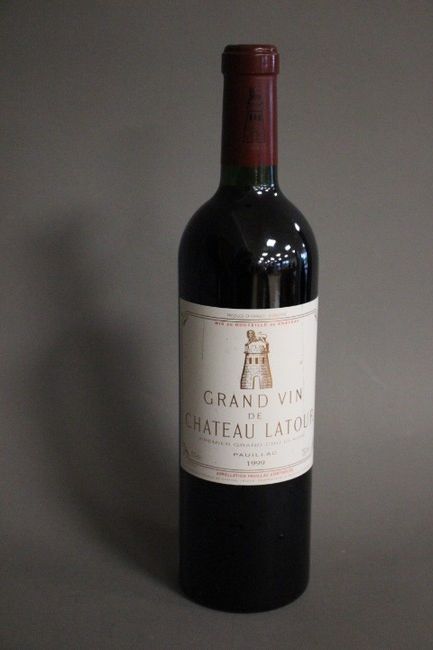 1 Blle CH. LATOUR Pauillac 1er GCC 1999.