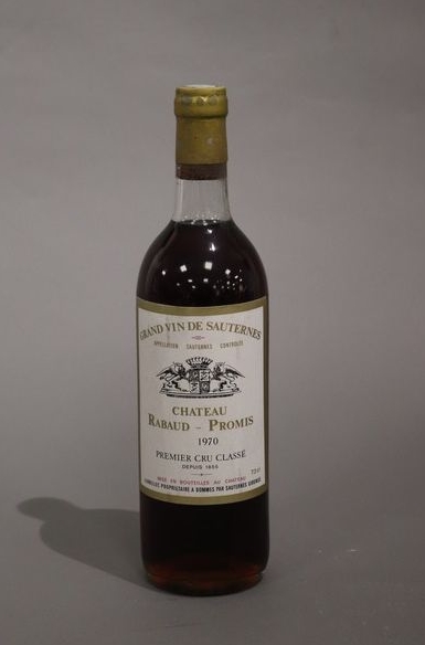 1 Blle CH. RABAUD PROMIS Sauternes 1er CC...