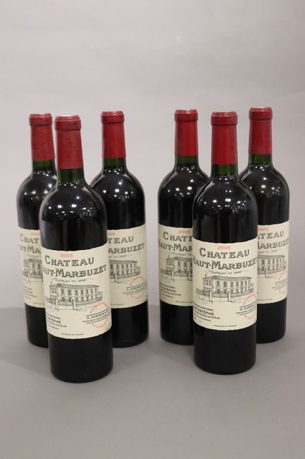 6 Blles CH. HAUT MARBUZET St Estephe 200...