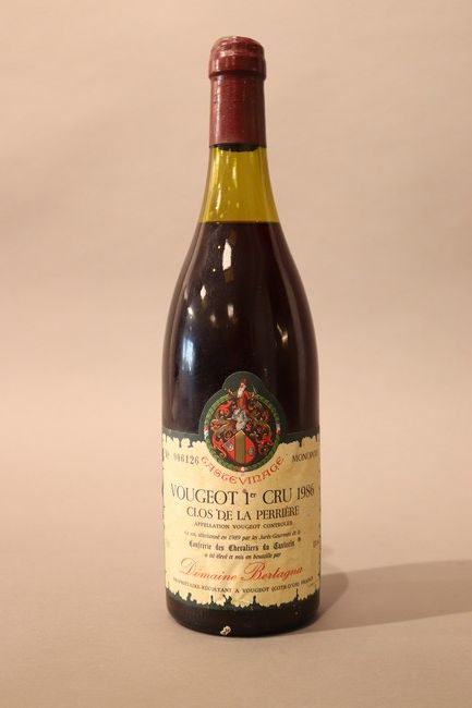 1 Blle VOUGEOT 1er Cru Clos de la Perrière...