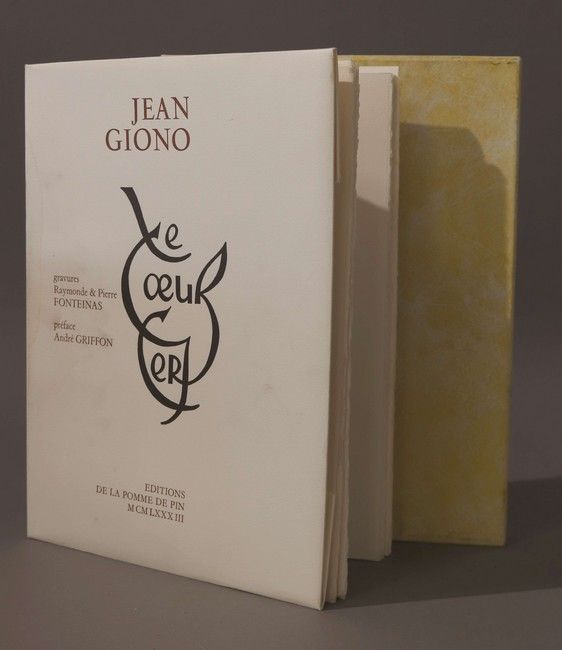Jean GIONO, Le Coeur Cerf, ed. Pomme de pin,...